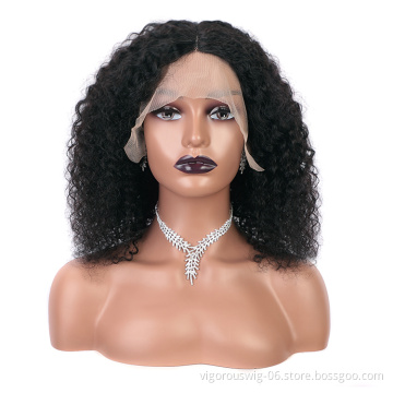 Vigorous vendors colored wet curls water wave 150% density brazilian styles 100% human hair glueless hd lace front wigs